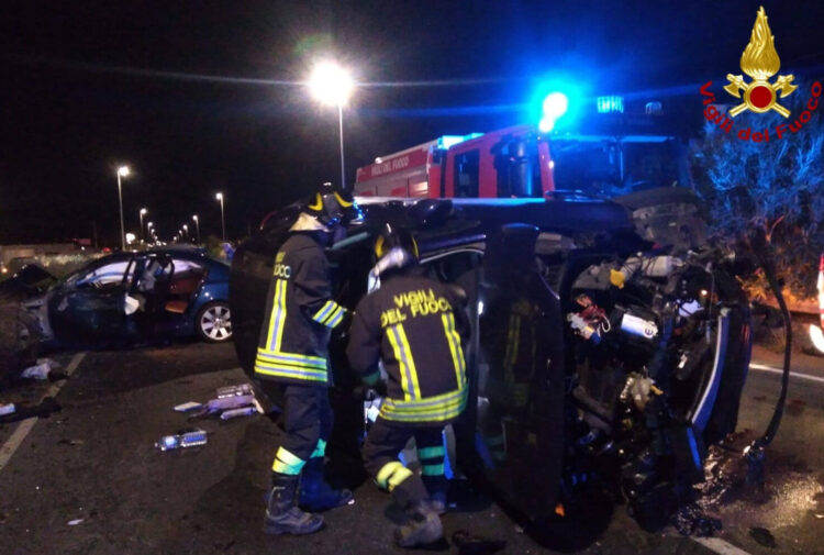 Incidente stradale a Ragusa: 4 feriti in via G. Leone