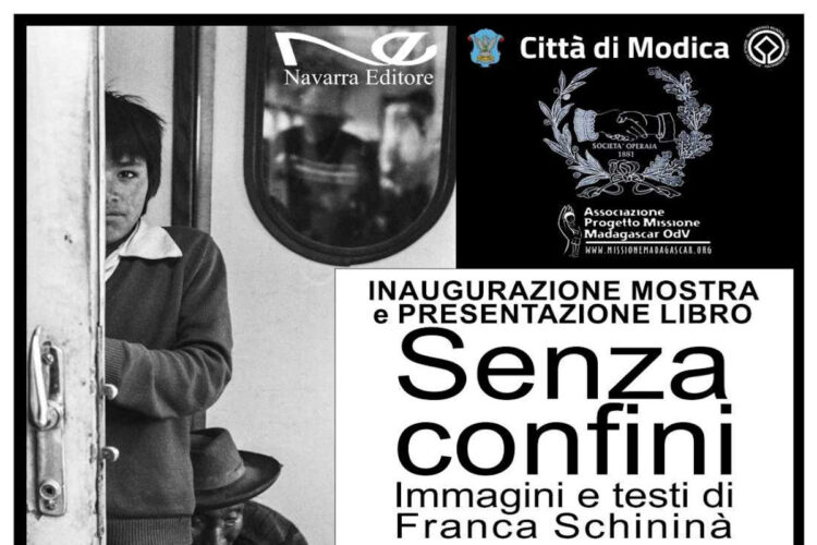 Il libro e la mostra Senza confini di Franca Schininà a Modica