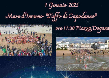 Tuffo di Capodanno 2025 a Marina di Ragusa