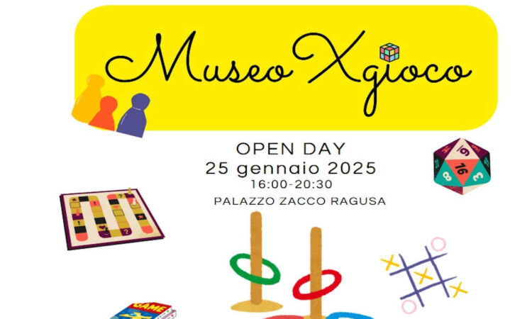 Ragusa: Open Day per scoprire il MuseoXGioco