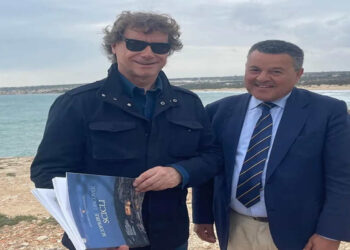 Alberto Angela a Scicli ne La Sicilia del Commissario Montalbano