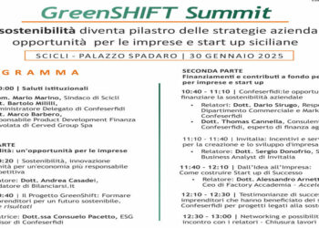 Green Shift Summit, convegno Confeserfidi a Scicli