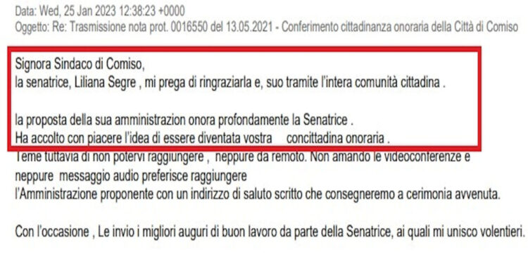 Replica del sindaco alla nota del Pd