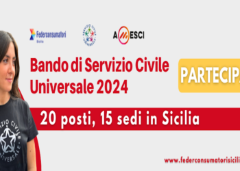 Servizio Civile in Federconsumatori Sicilia: come fare domanda