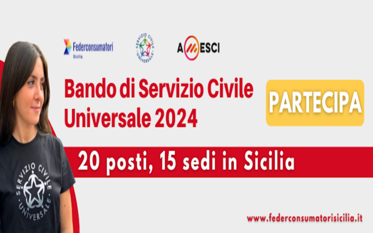 Servizio Civile in Federconsumatori Sicilia: come fare domanda