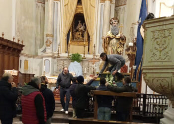 Giarratana: traslato il simulacro di Sant'Antonio Abate, domani la Festa Liturgica
