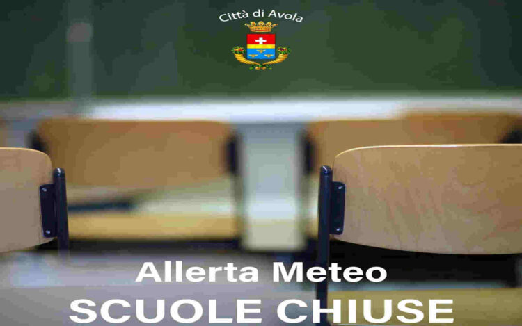 Maltempo in Sicilia, scuole chiuse nel Siracusano: ecco in quali Comuni