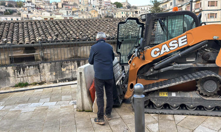 Modica: riapre la strada per la Basilica Madonna delle Grazie dopo mesi di chiusura