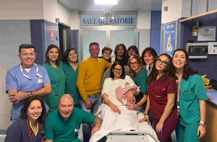 E' Carola la prima nata del 2025 in Sicilia: nata al Garibaldi di Catania