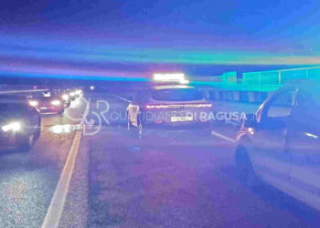 Traffico rallentato sulla SS 115 Modica-Ragusa per rottura griglia sul ponte Costanzo