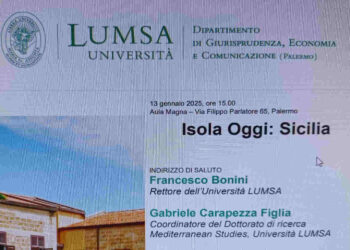 Isola Oggi: Sicilia a Palermo, incontro alla LUMSA