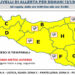 Allerta meteo gialla in Sicilia: piogge, temporali, venti forti e mareggiate