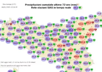 Il ciclone Gabri 17 gennaio, record di pioggia in Sicilia dal 2020: i dati Sias