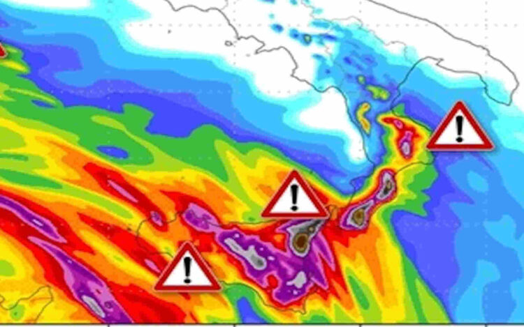 Maltempo in Sicilia: venerdì 17 è il giorno del ciclone