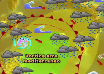 Maltempo in Sicilia, vortice Afro Mediterraneo in arrivo: pioggia, vento e temporali