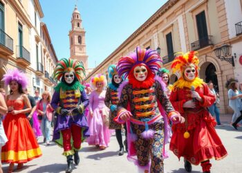 Carnevale Ragusa 2025 - Sfilata di carri allegorici