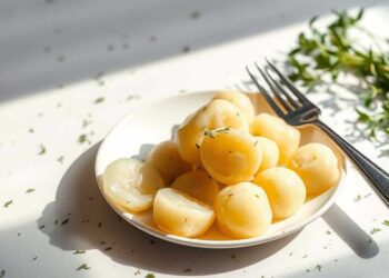 Patate Bollite con una Spolverata di Erbe Aromatiche