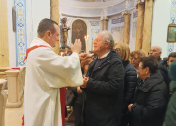 La benedizione della gola a Comiso
