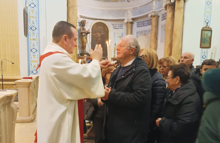 La benedizione della gola a Comiso