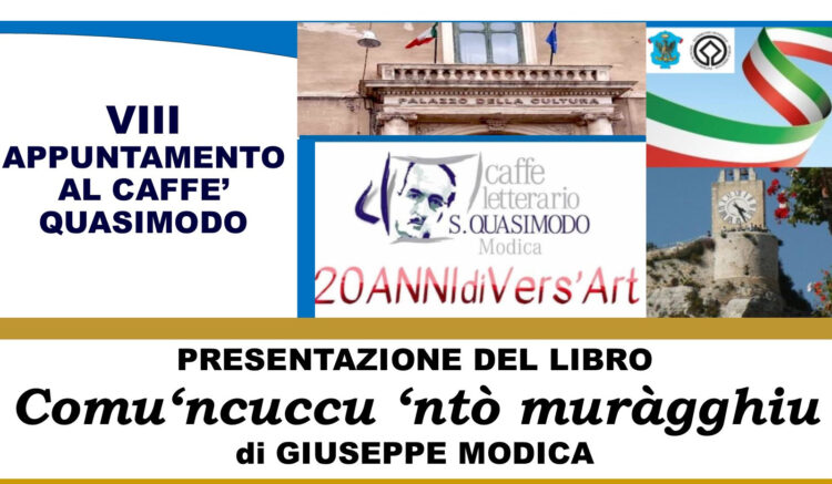 Modica, al Quasimodo la poesia in lingua siciliana di Giuseppe Modica
