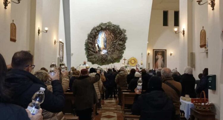 La benedizione dell'acqua a Ragusa