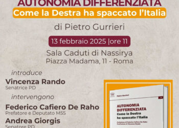 Presentazione libro Autononia differenziata