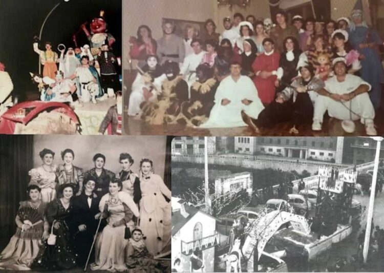 Ragusa, i due Carnevali Mitici degli Iblei: 1950 (Circolo Turati) 1983 (Gruppo Il Calderone)