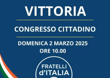 Congresso cittadino del circolo FdI di Vittoria e Scoglitti: domenica 2 marzo