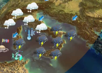 Maltempo in Sicilia nel weekend con temporali e rischio possibili nubifragi