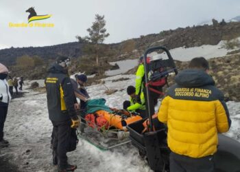 Catania, intervento di soccorso a Biancavilla