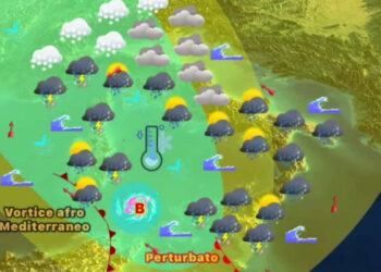Maltempo in Sicilia: da stasera forti piogge e rischio nubifragi per vortice ciclonico