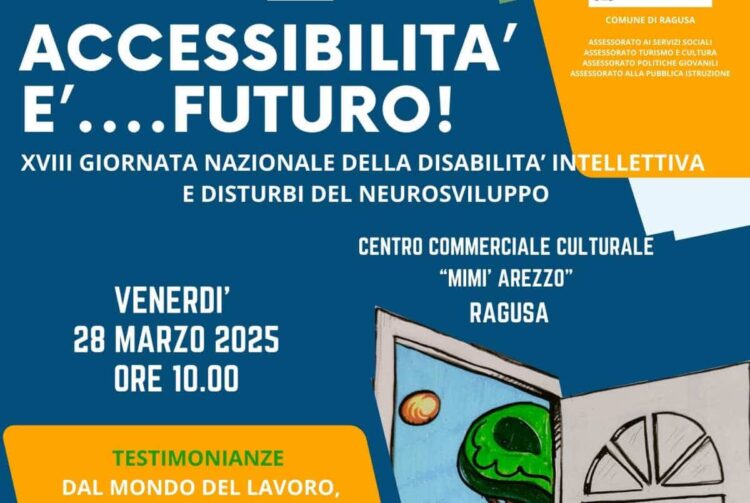 Ragusa: Accessibilità è futuro