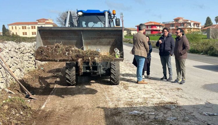 Pulizia straordinaria di via Colleoni e strade limitrofe a Ragusa