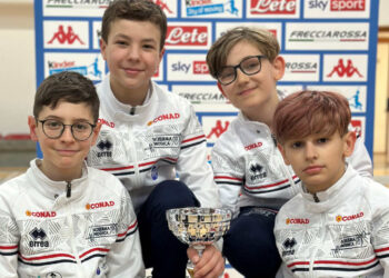 Conad Scherma Modica, la squadra fioretto maschietti/giovanissimi campione regionale -14