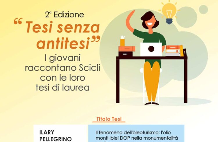 Scicli, Ilary Pellegrino a Tesi senza antitesi