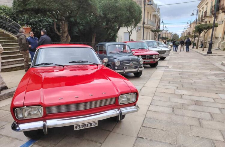 Auto storiche domenica a Vittoria
