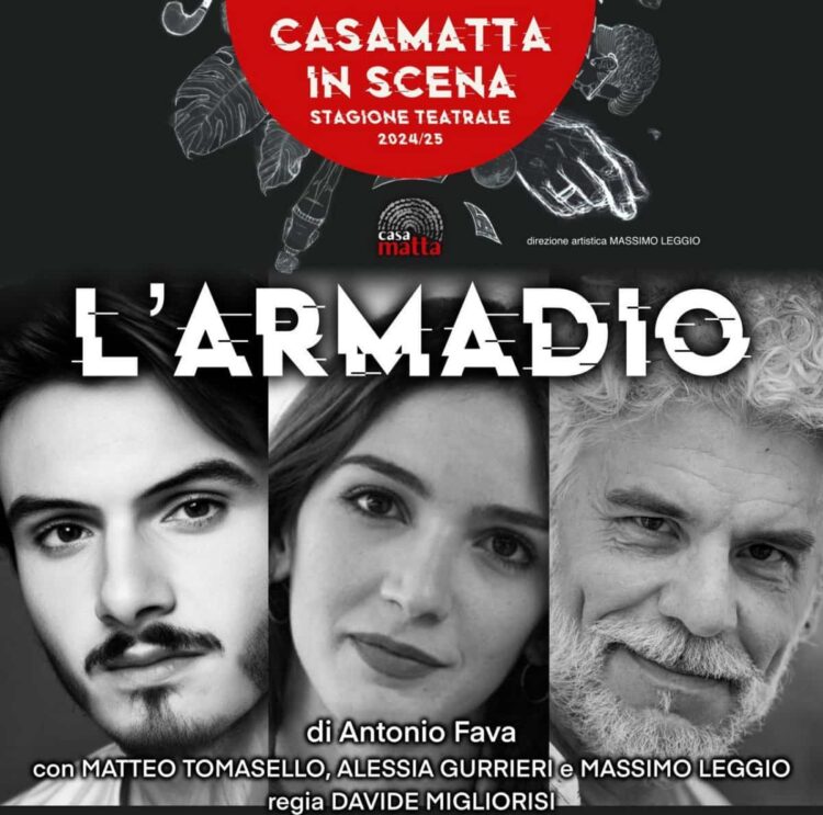 Casamatta in scena: Due uomini, una donna e un armadio