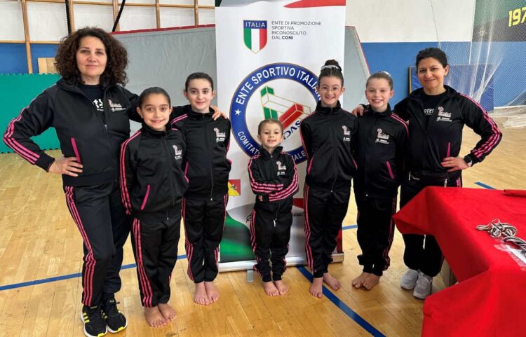 Ginnastica Artistica: buoni risultati del Motyka Modica al campionato regionale Endas di Erice