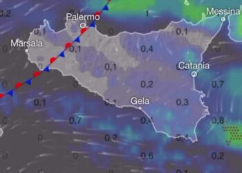 Maltempo in Sicilia, pioggia e venti di burrasca: poi arriva il caldo estivo africano