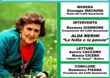 8 Marzo: a Modica omaggio ad Alda Merini   