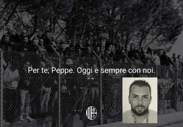 Modica Calcio dice addio a Peppe Giurdanella: per te, Peppe. Oggi e sempre con noi