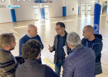 Pozzallo, sopralluogo nella palestra del dell’istituto G. La Pira di via Pertini