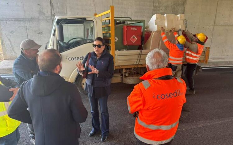 Modica, aperta la strada sotto il cavalcavia autostradale in contrada Zappulla