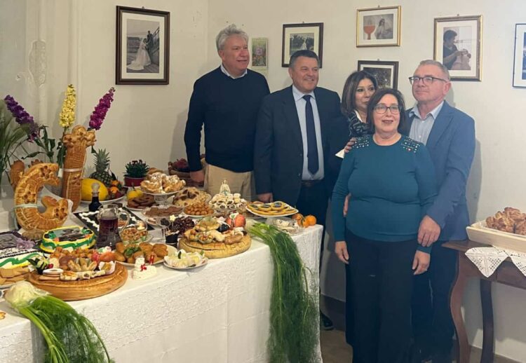 Scicli, la tavolata di San Giuseppe a casa Zaccaria-Balistrieri