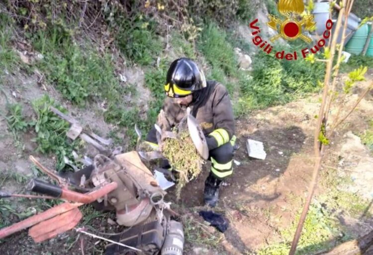 Incastrato nella motozappa: operaio elisoccorso a Chiaramonte Gulfi