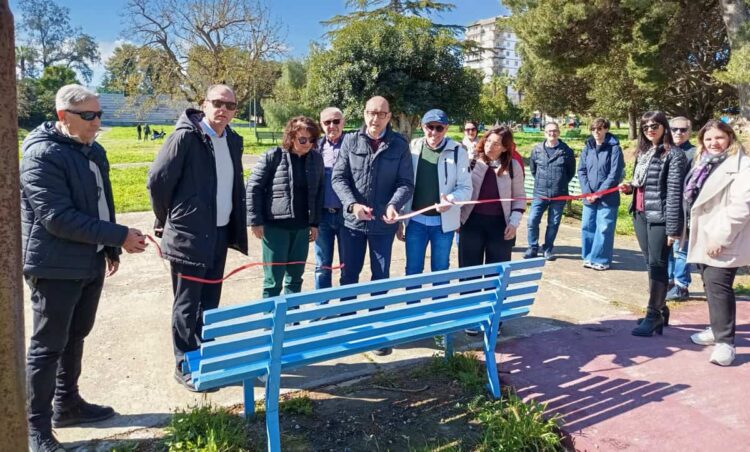 Lentini e Francofonte, i lions inaugurano la panchina blu