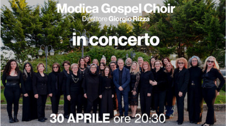 Il Modica Gospel Choir e l'Oslo Community Choir sul palco del Teatro Garibaldi