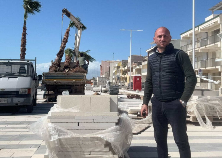 Lungomare Riviera Lanterna a Scoglitti: I lavori di completamento procedono alacremente