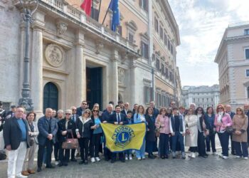 Il Lions Club Modica in visita a Roma a Palazzo Montecitorio