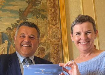 Sottosegretaria inglese all'ambiente ospite a Scicli